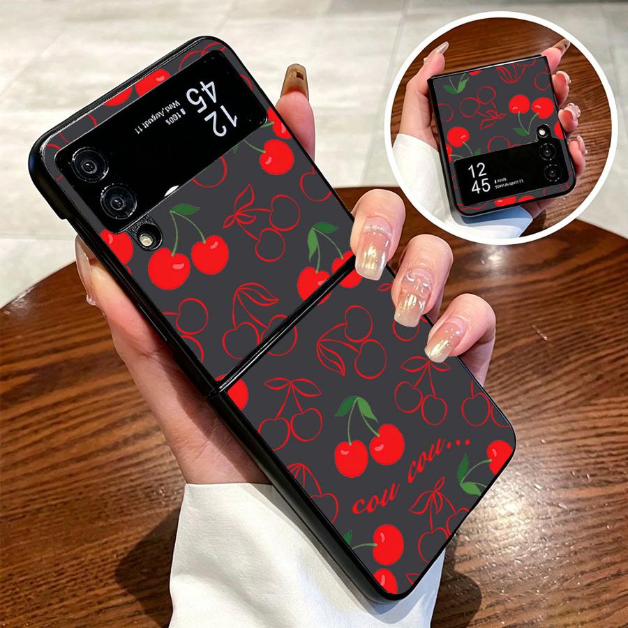 Matte Pc Case - Coque de protection Cherry Line Art