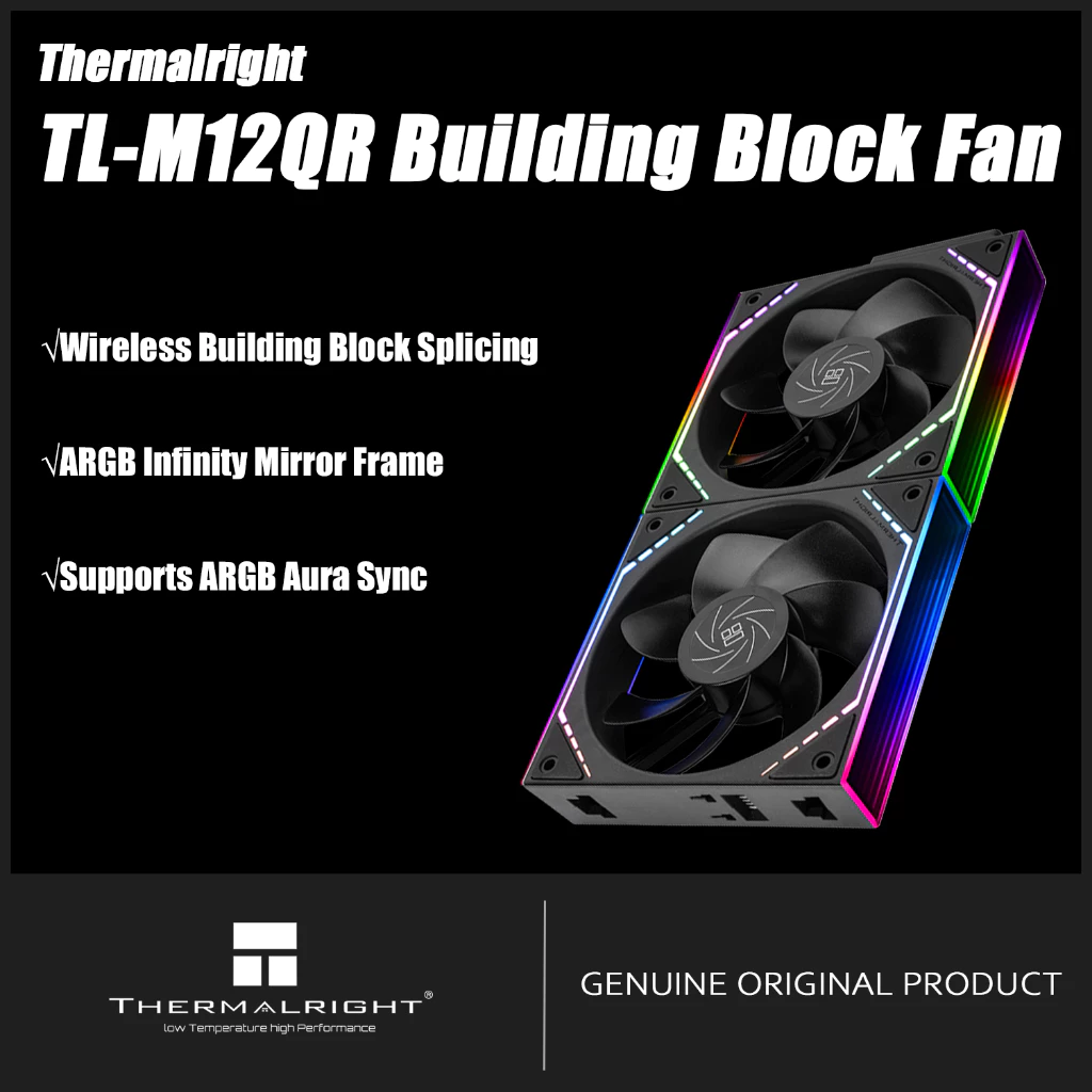 Case Fans - Thermalright TL-M12Q X2 Ventilateurs de refroidissement