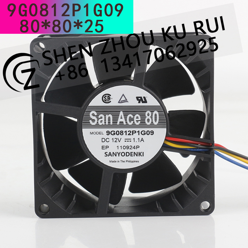 Sanyo 12 V 1.1A AC EC 8038 80x - Case Fan Controller avis et prix