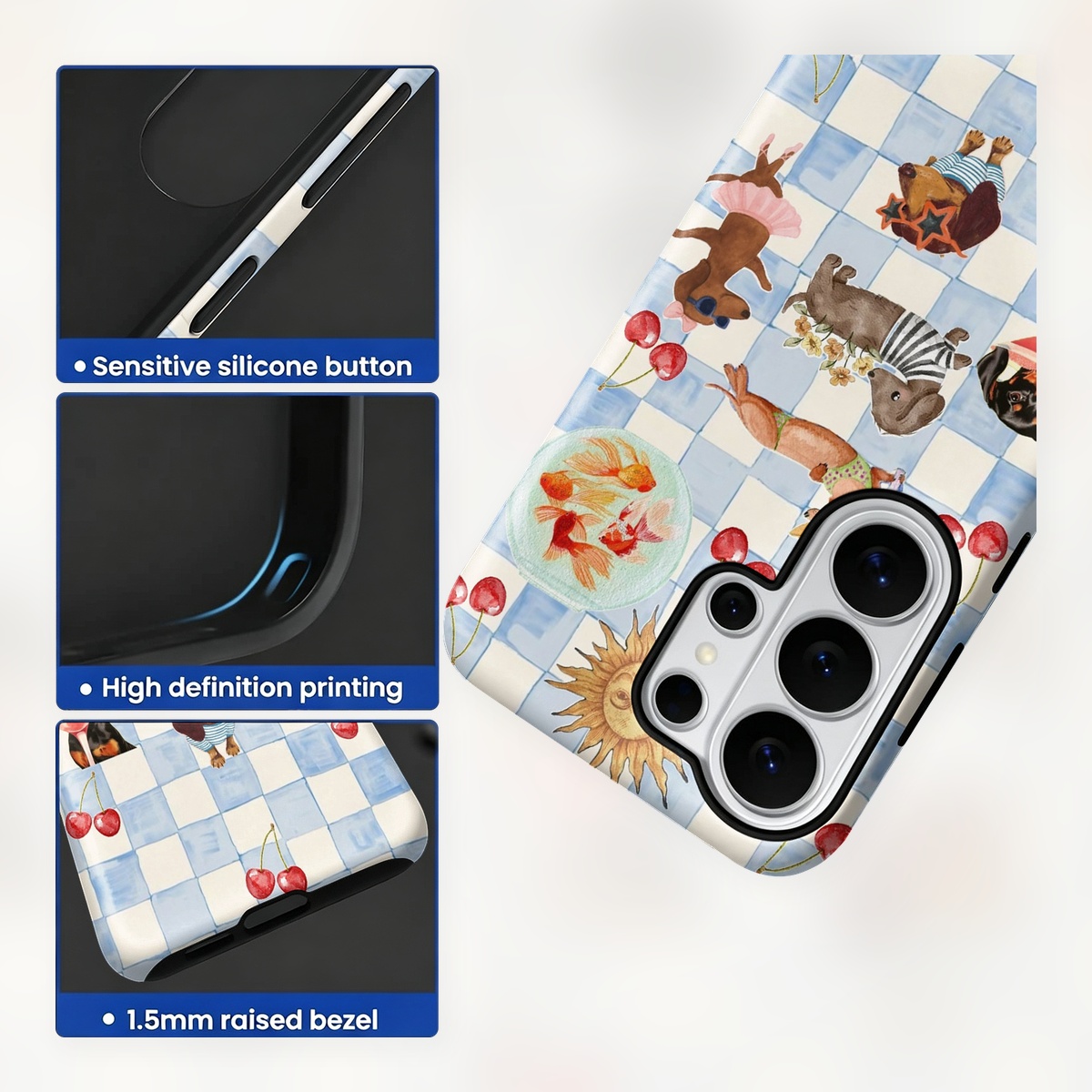 chiens été drôles 2-in-1 Doubl - Computer Case avis et prix
