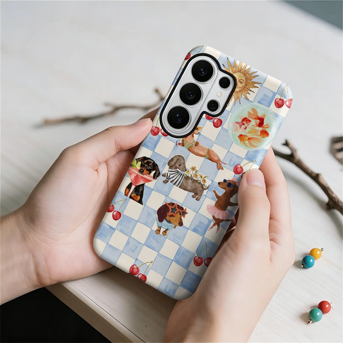 chiens été drôles 2-in-1 Doubl - Computer Case avis et prix
